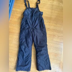 Eddie Bauer Kids Black Snow Bib - M (10/12)